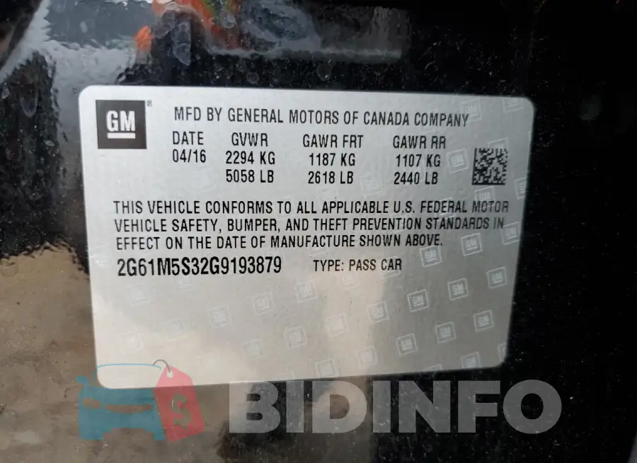 2G61M5S32G9193879 Photo# 13