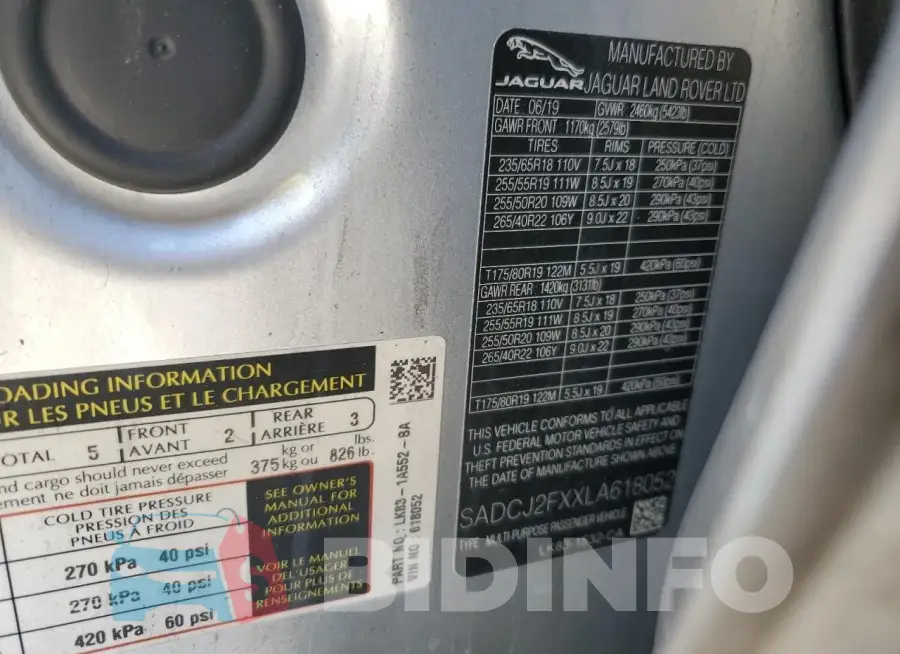 SADCJ2FXXLA618052 Photo# 12