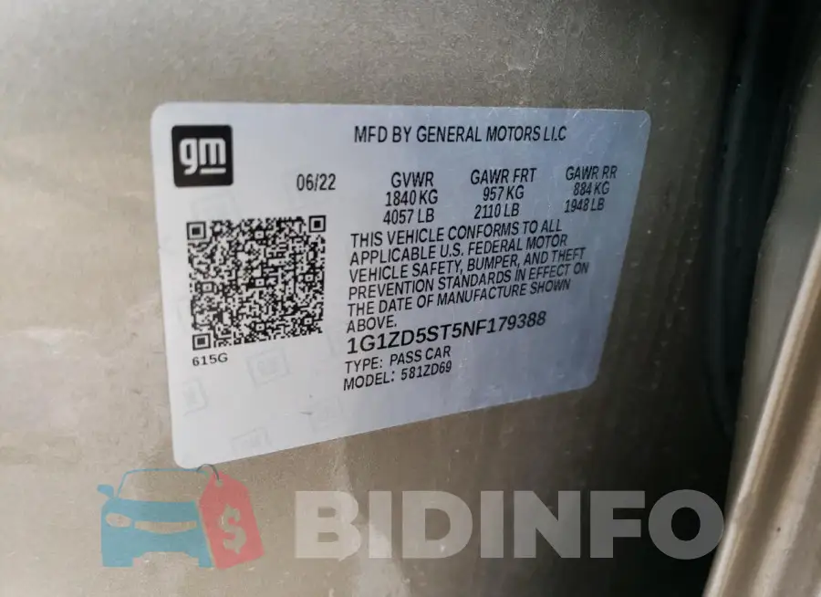 1G1ZD5ST5NF179388 Photo# 12