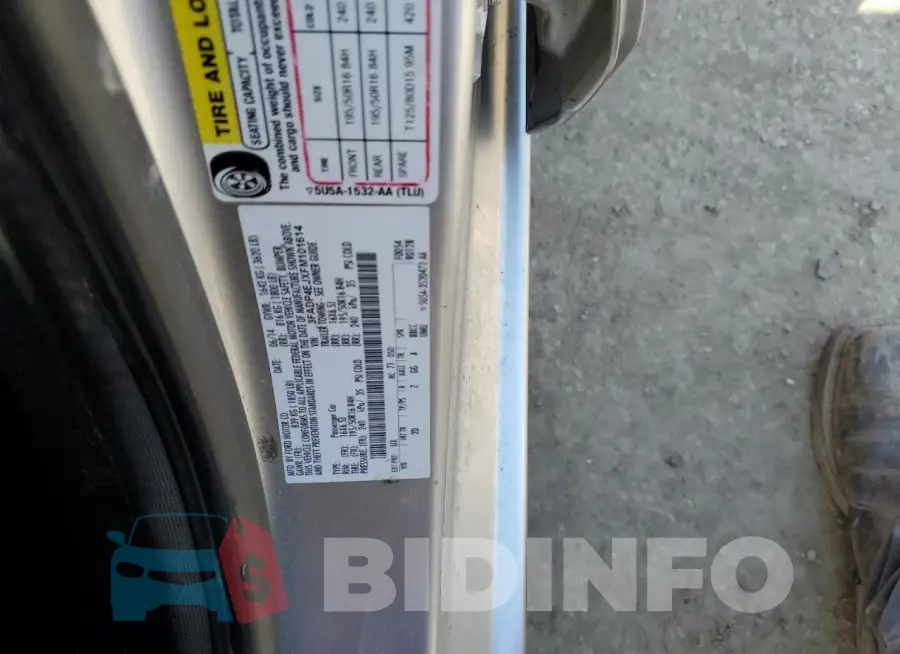 3FADP4EJXFM101614 Photo# 13