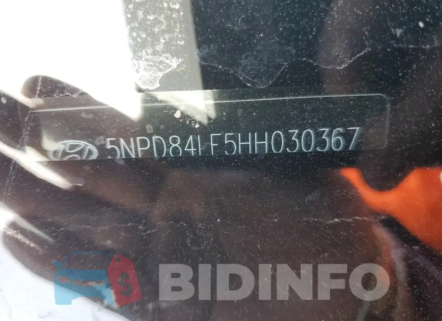 5NPD84LF5HH030367 Photo# 12
