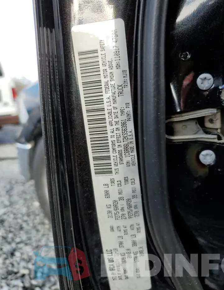 1C6RR6LT2KS563961 Photo# 12