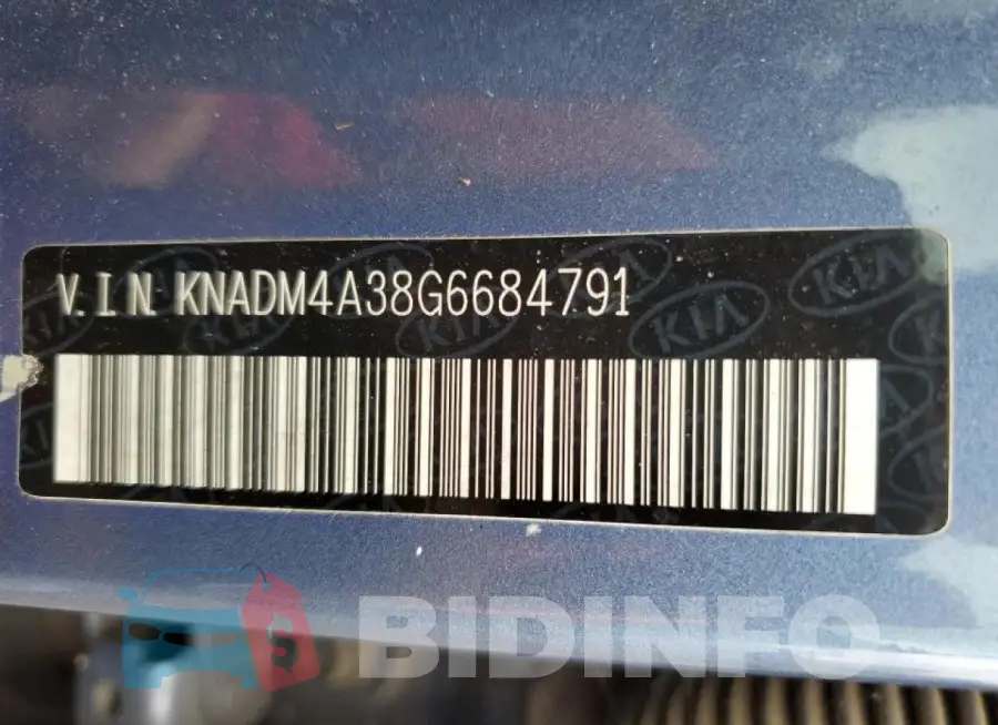 KNADM4A38G6684791 Photo# 12
