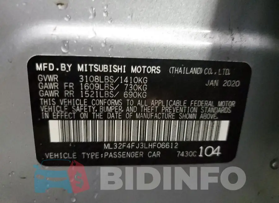 ML32F4FJ3LHF06612 Photo# 12