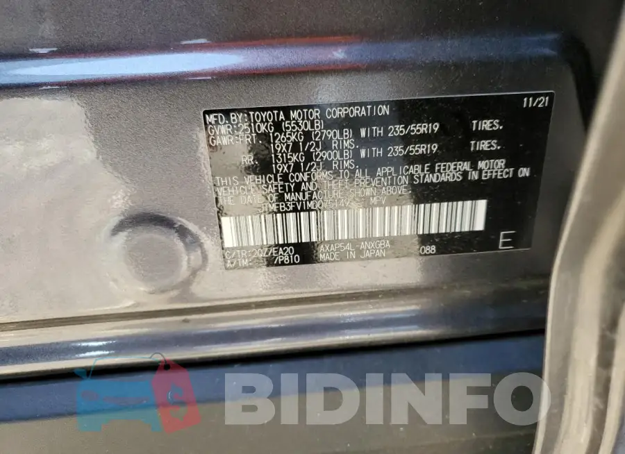 JTMFB3FV1MD075149 Photo# 13