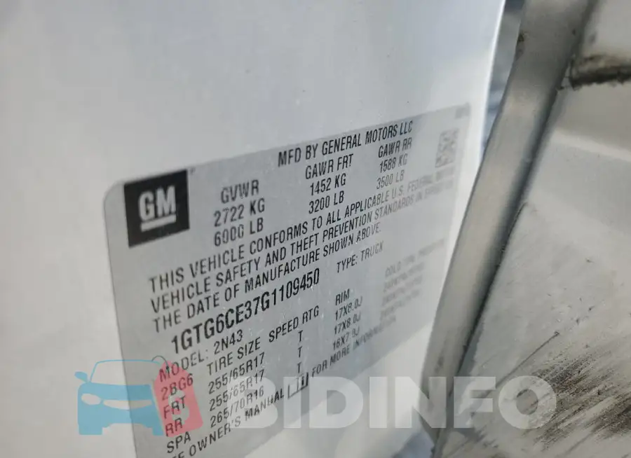 1GTG6CE37G1109450 Photo# 13