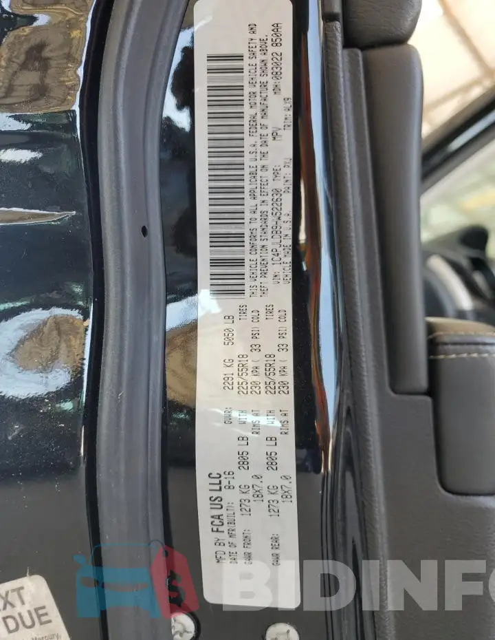 1C4PJLDB9HW522630 Photo# 12