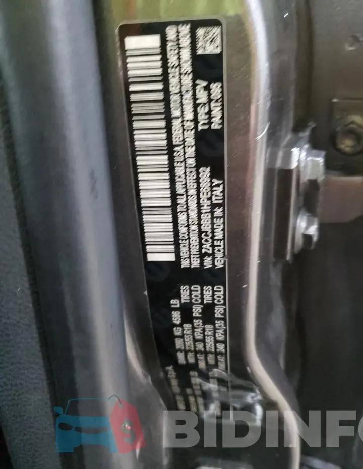 ZACCJBBB1HPE68992 Photo# 13
