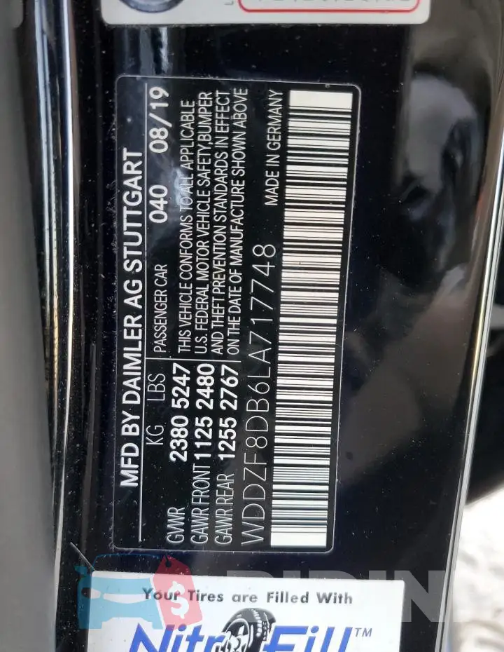 WDDZF8DB6LA717748 Photo# 12