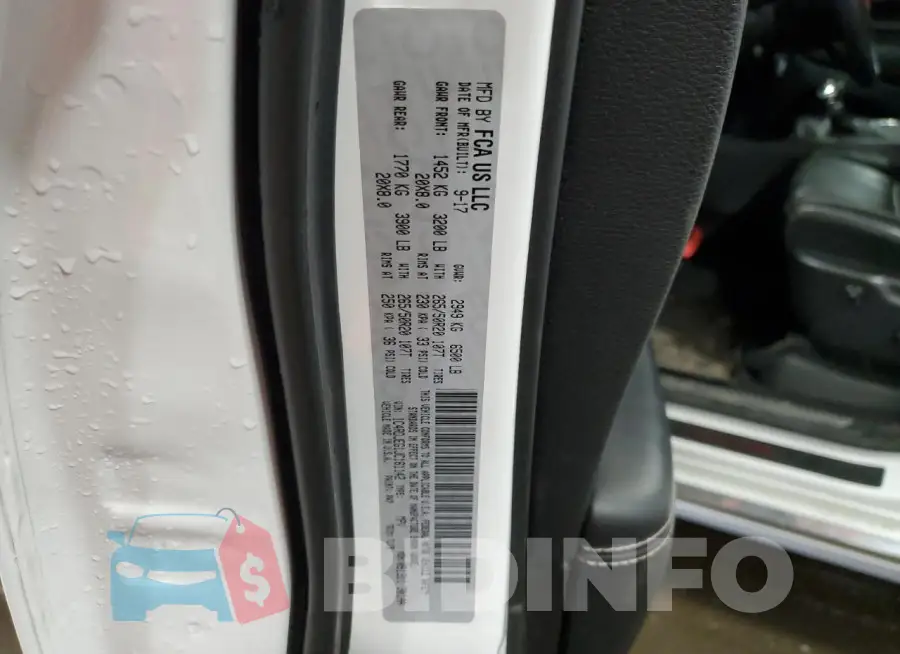 1C4RDJEG1JC161142 Photo# 14