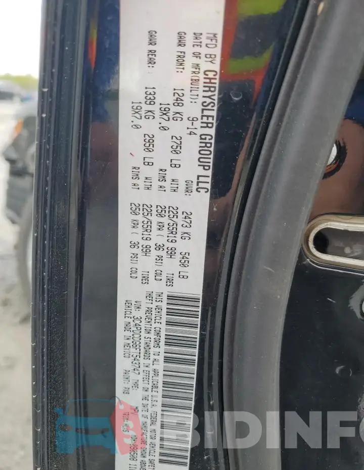 3C4PDCDG6FT543747 Photo# 12