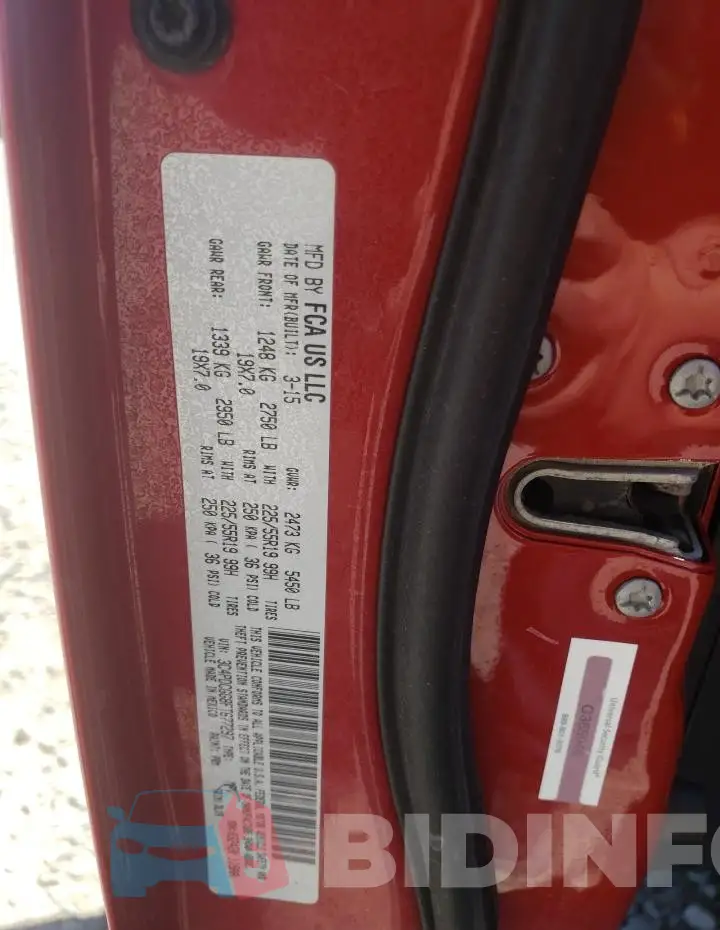 3C4PDCGG8FT677297 Photo# 13
