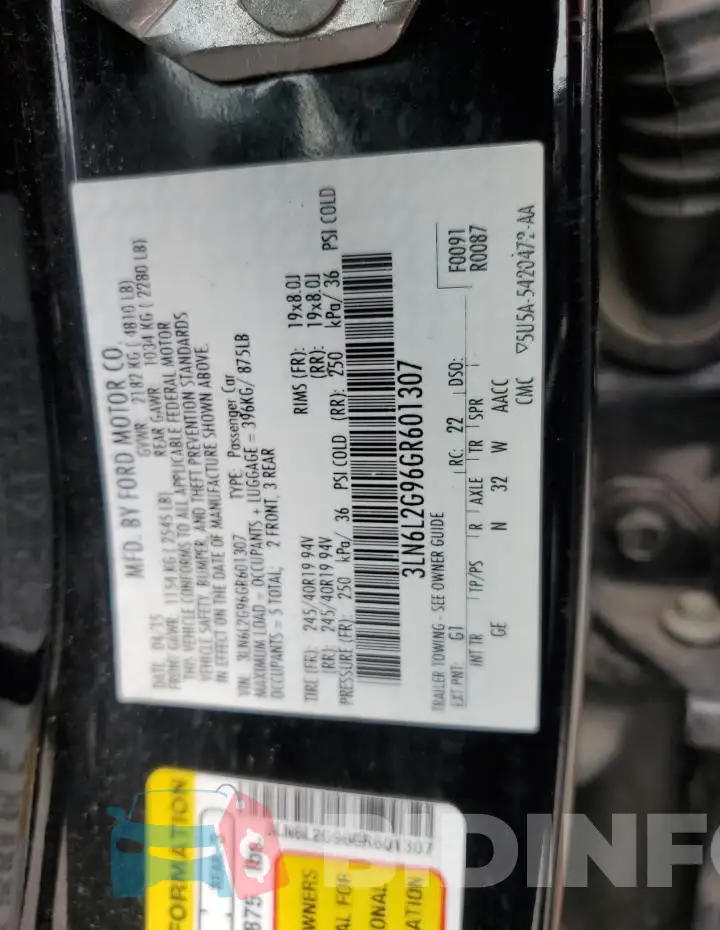 3LN6L2G96GR601307 Photo# 13