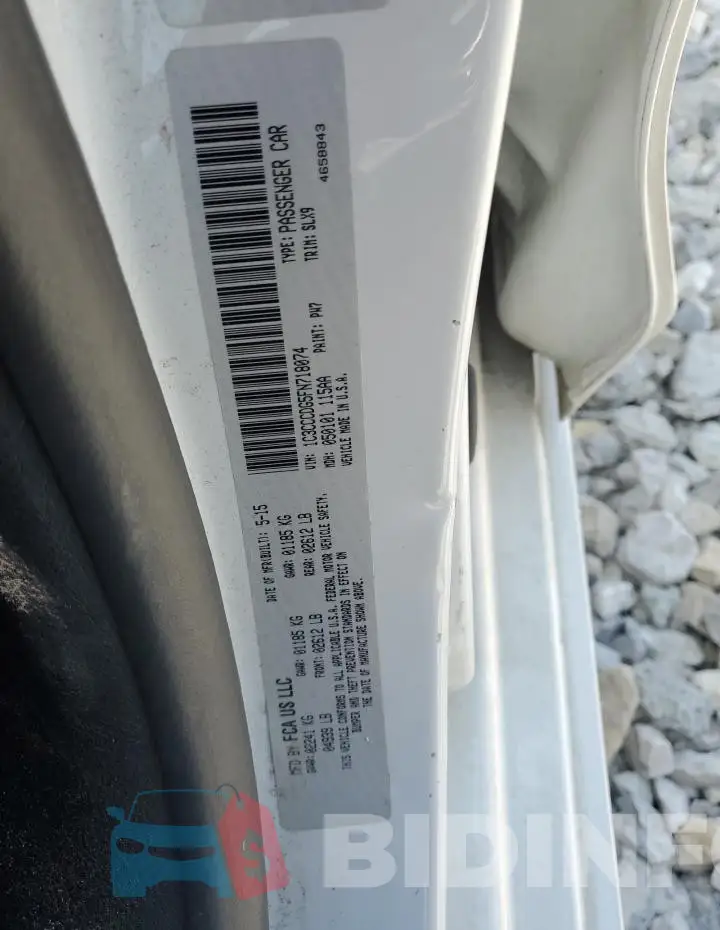 1C3CCCDG5FN718074 Photo# 12