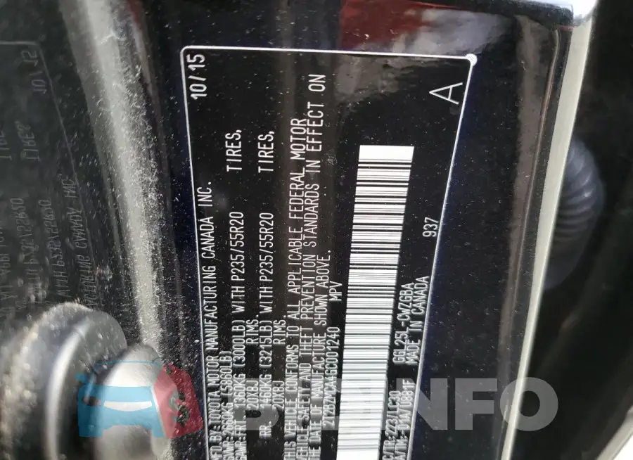 2T2BZMCA4GC001240 Photo# 13