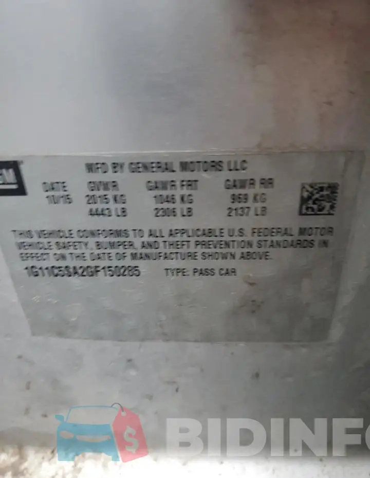1G11C5SA2GF150285 Photo# 12