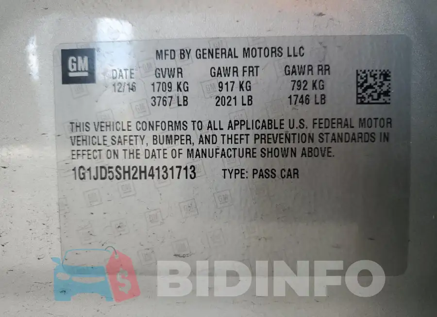1G1JD5SH2H4131713 Photo# 12