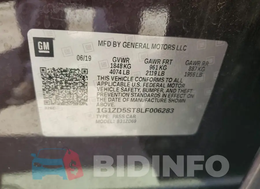 1G1ZD5ST8LF006283 Photo# 12