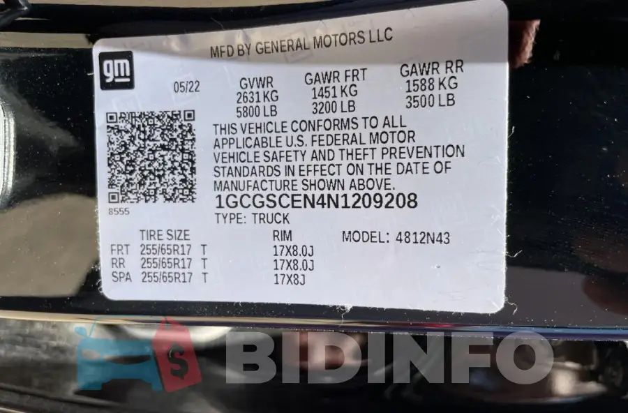 1GCGSCEN4N1209208 Photo# 10