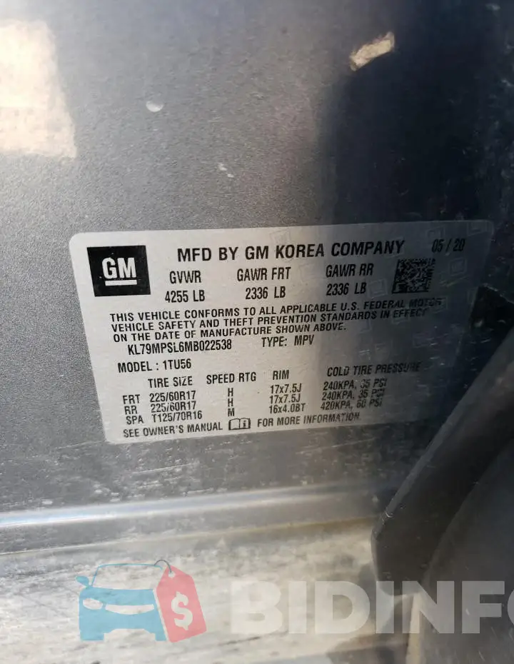 KL79MPSL6MB022538 Photo# 13