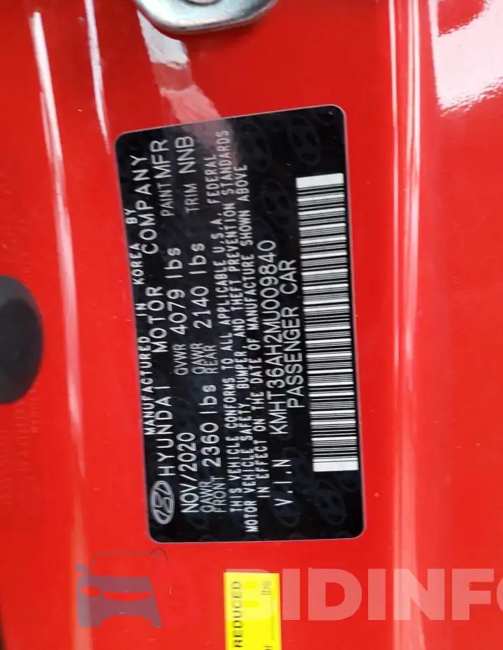 KMHT36AH2MU009840 Photo# 13