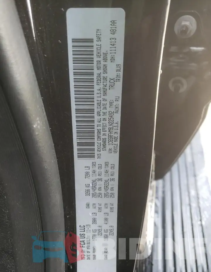 1C6SRFHM9LN225492 Photo# 13
