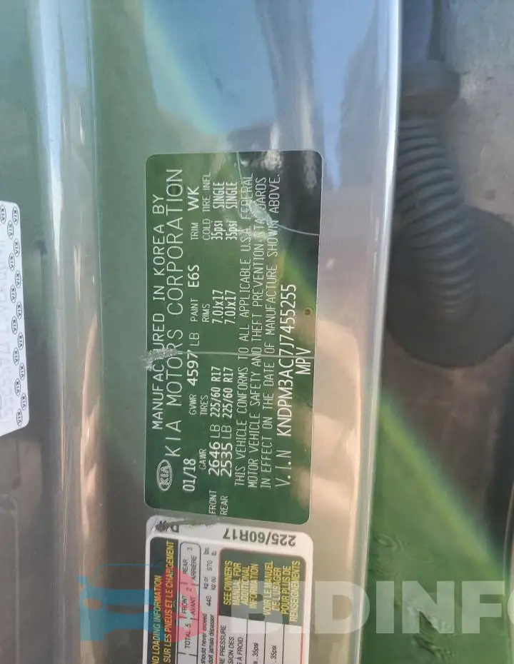 KNDPM3AC7J7455255 Photo# 12