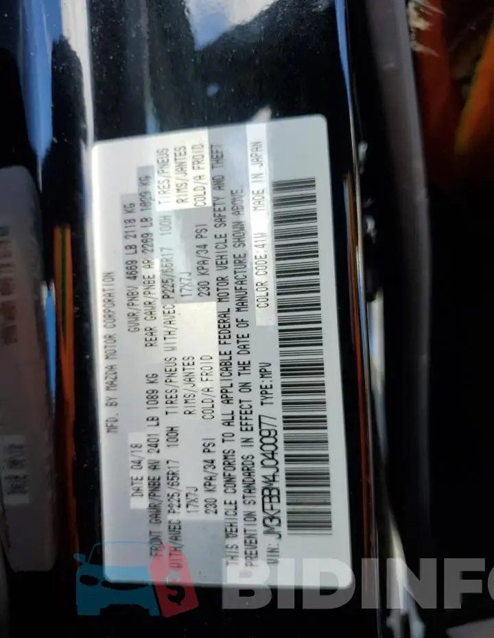 JM3KFBBM4J0400977 Photo# 14