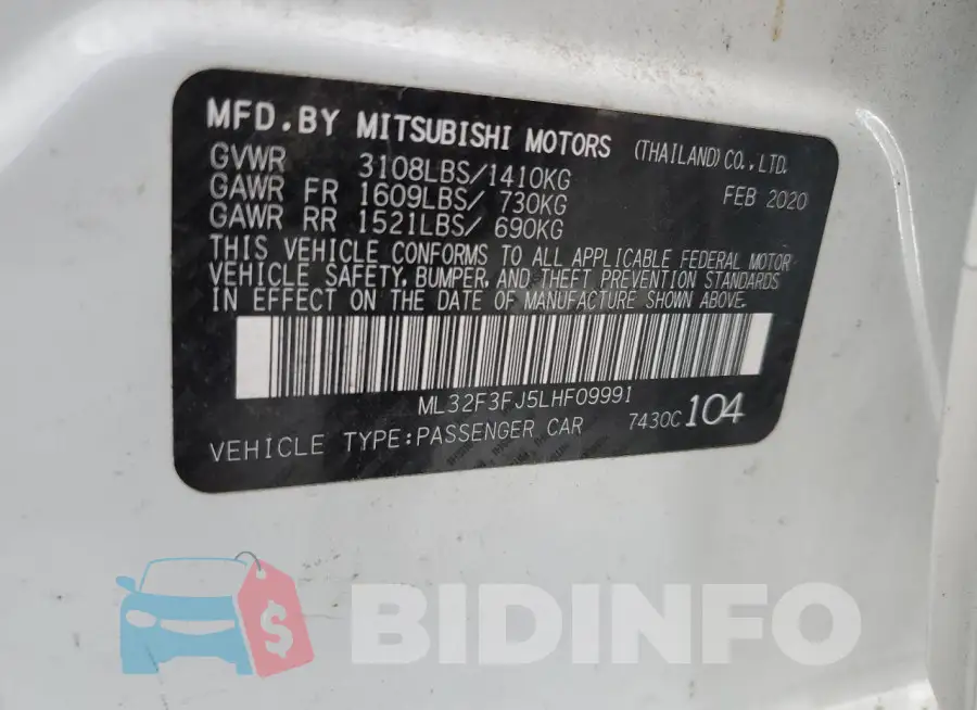 ML32F3FJ5LHF09991 Photo# 12