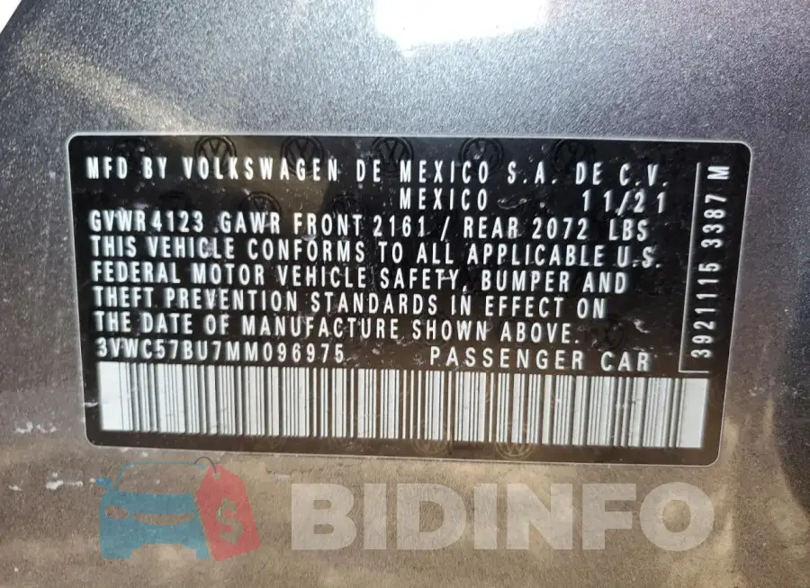 3VWC57BU7MM096975 Photo# 12
