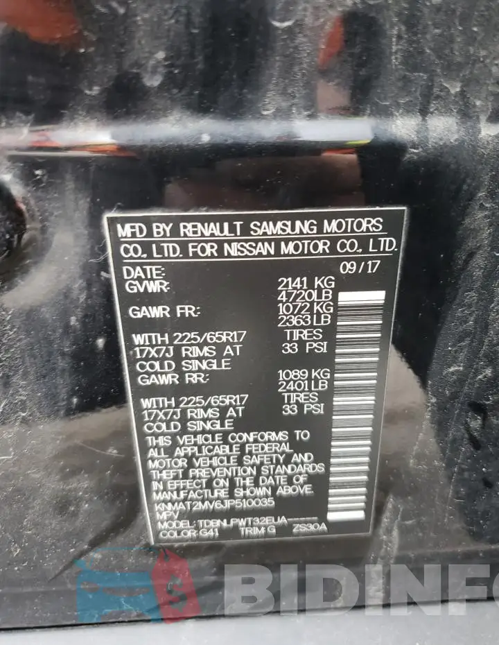 KNMAT2MV6JP510035 Photo# 14