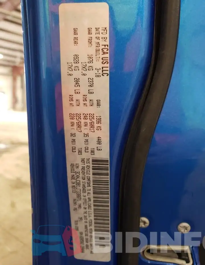 3C4NJCBB1JT338871 Photo# 14