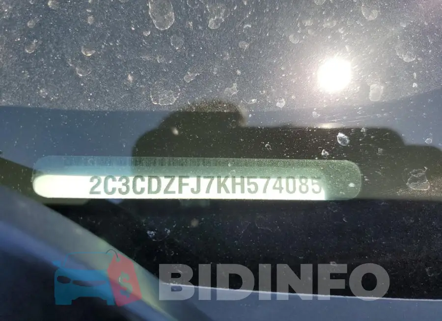 2C3CDZFJ7KH574085 Photo# 12