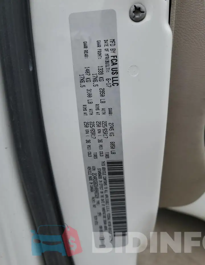 2C4RDGBG5HR802320 Photo# 13