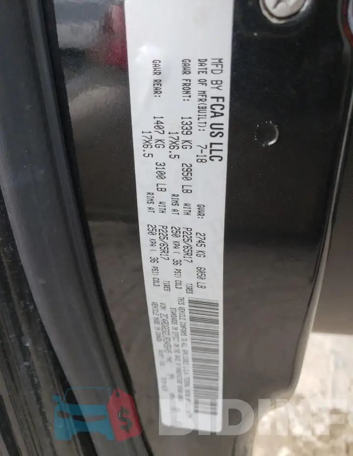 2C4RDGEG2JR345645 Photo# 13