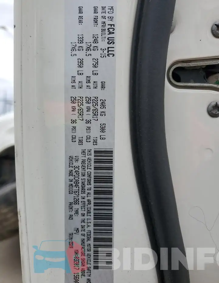 3C4PDCAB4FT671266 Photo# 14