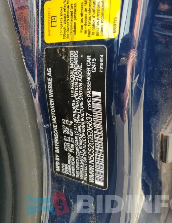 WMWLN5C52G2E06637 Photo# 12