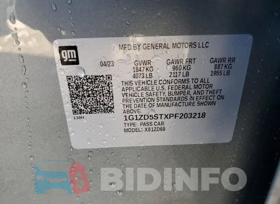 1G1ZD5STXPF203218 Photo# 12
