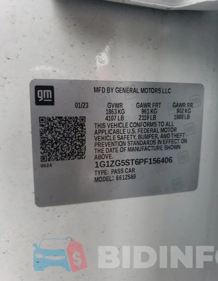 1G1ZG5ST6PF156406 Photo# 12