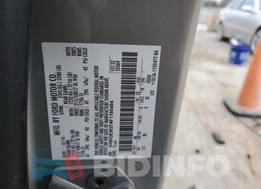 NM0GE9G74F1195494 Photo# 14