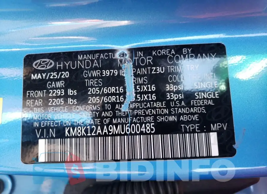 KM8K12AA9MU600485 Photo# 12
