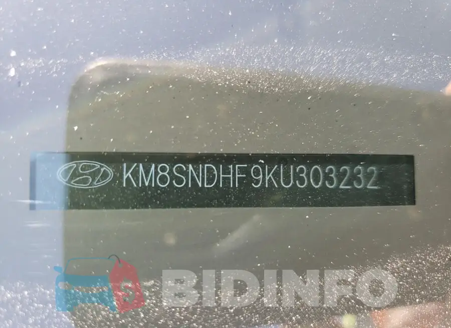 KM8SNDHF9KU303232 Photo# 14