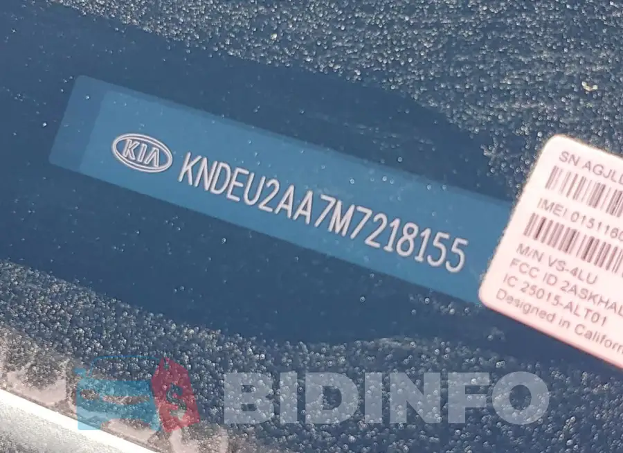 KNDEU2AA7M7218155 Photo# 12