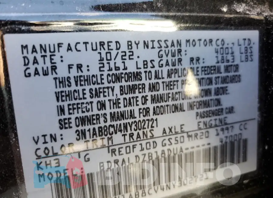 3N1AB8CV4NY302721 Photo# 12