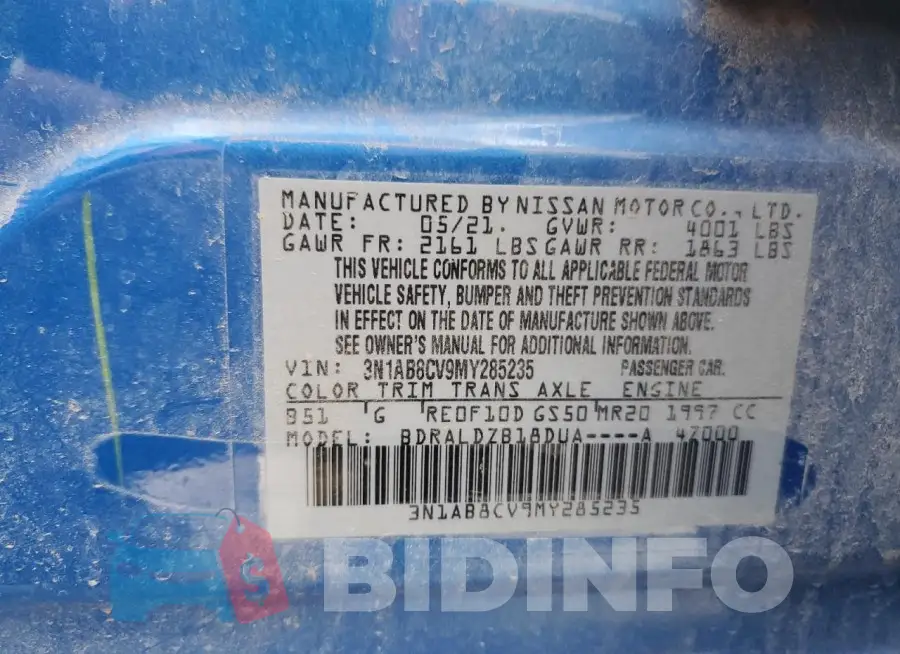 3N1AB8CV9MY285235 Photo# 12