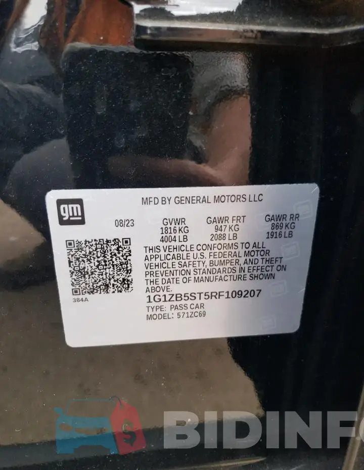 1G1ZB5ST5RF109207 Photo# 12