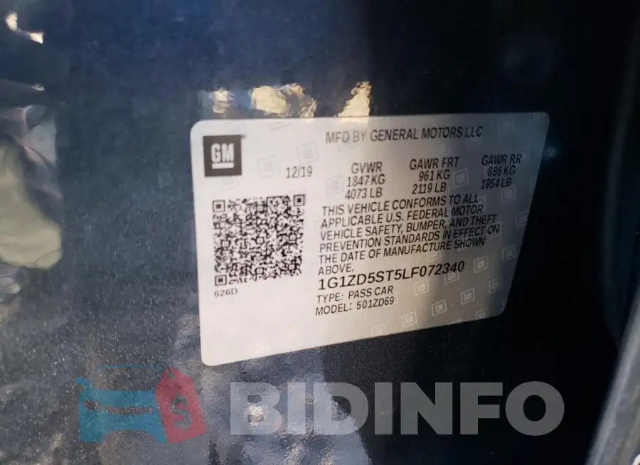 1G1ZD5ST5LF072340 Photo# 12
