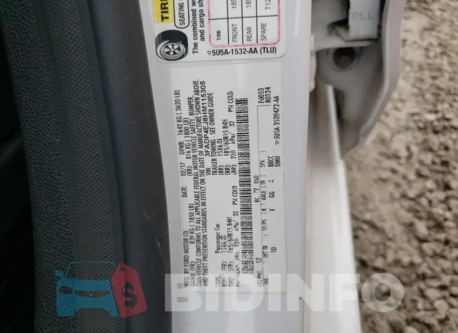 3FADP4EJ8HM115305 Photo# 12