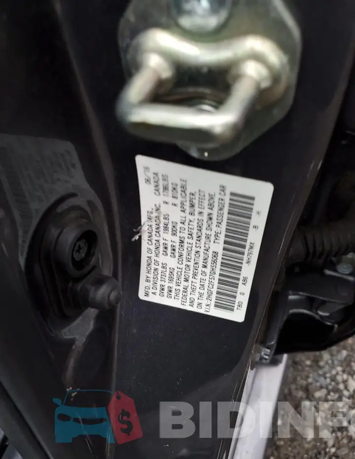 2HGFC2F57GH556068 Photo# 12