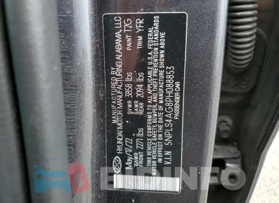 5NPLS4AG8PH088853 Photo# 12